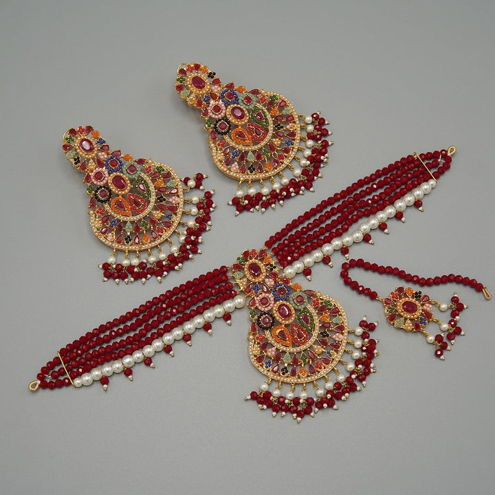Nauratan chokerr Set - tlmjewels
