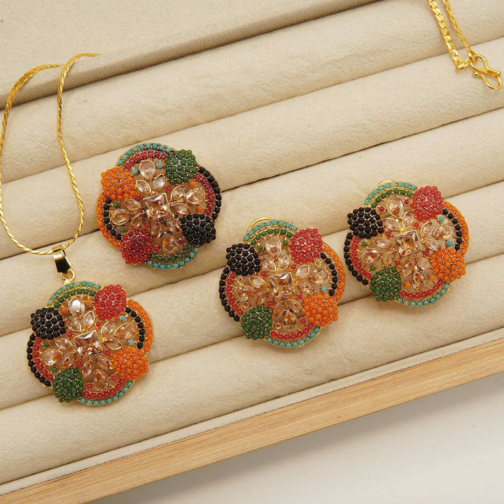 Nauratan Colourful Combo Set - tlmjewels