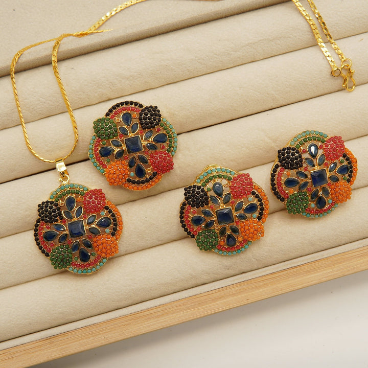 Nauratan Colourful Combo Set - tlmjewels