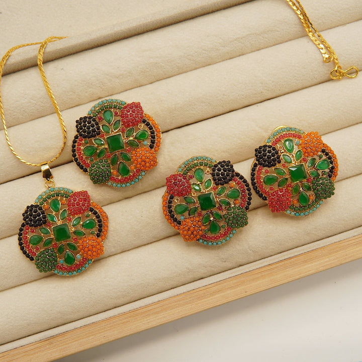 Nauratan Colourful Combo Set - tlmjewels