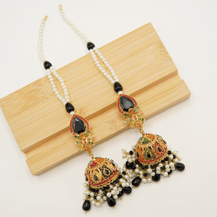 Nauratan Double Sahara Jhumka - tlmjewels