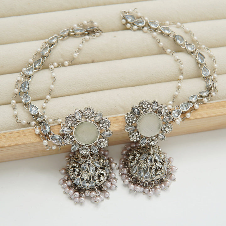Nauratan Jhumkay With Saharey - tlmjewels