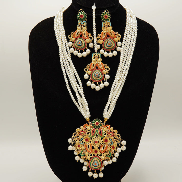 Nauratan Tradional Haar Set - tlmjewels