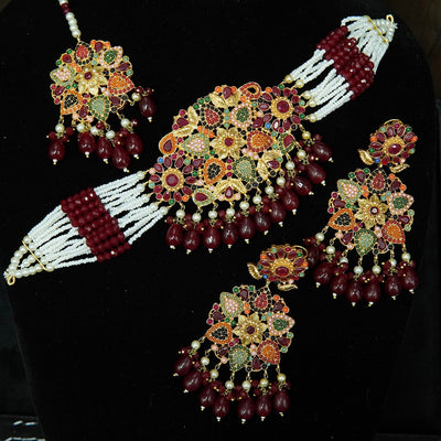 Nauratan Rani Choker Set