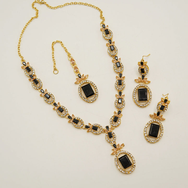 Party Wear Zircone Necklace Set - tlmjewels