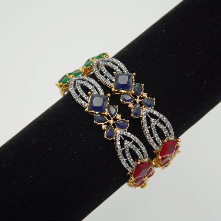 Party Wear Zircones Kangan - tlmjewels
