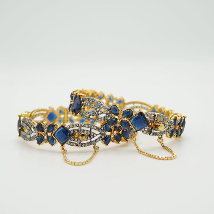 Party Wear Zircones Kangan - tlmjewels