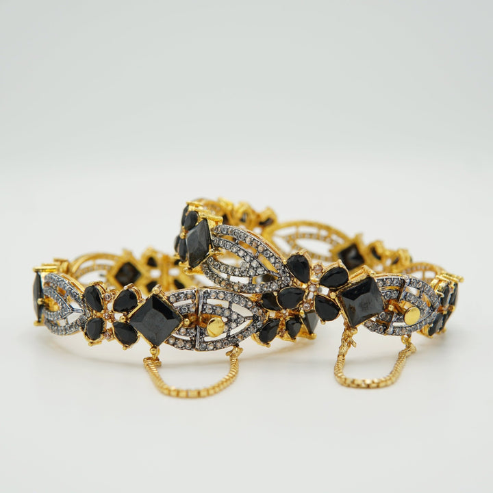 Party Wear Zircones Kangan - tlmjewels