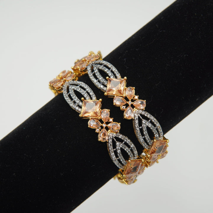 Party Wear Zircones Kangan - tlmjewels