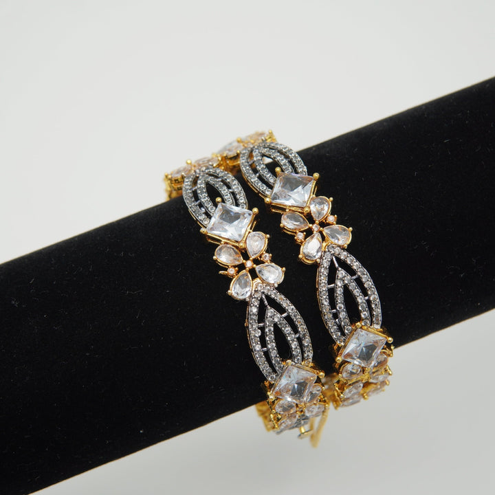 Party Wear Zircones Kangan - tlmjewels