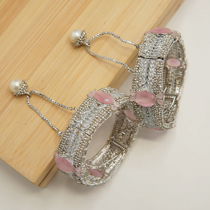 Polkis And Egyptian Kara Pair - tlmjewels