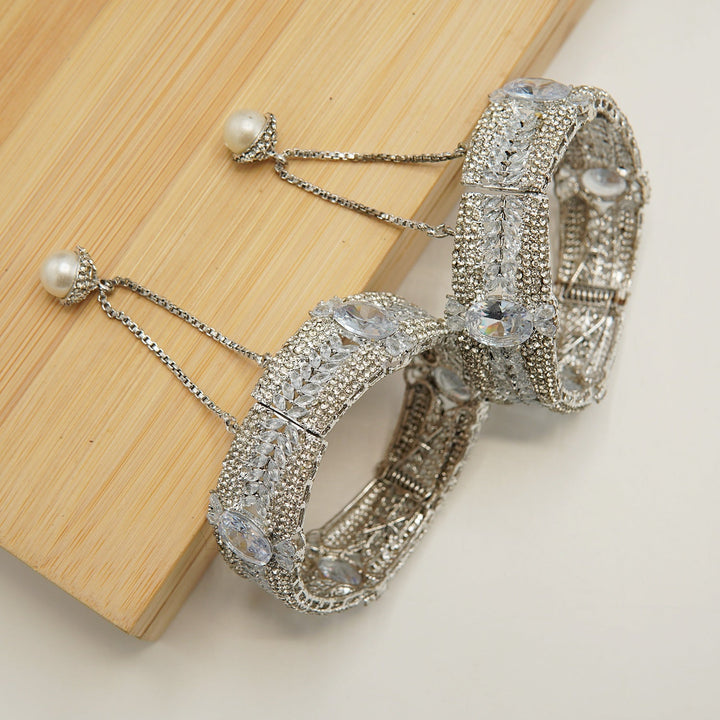 Polkis And Egyptian Kara Pair - tlmjewels