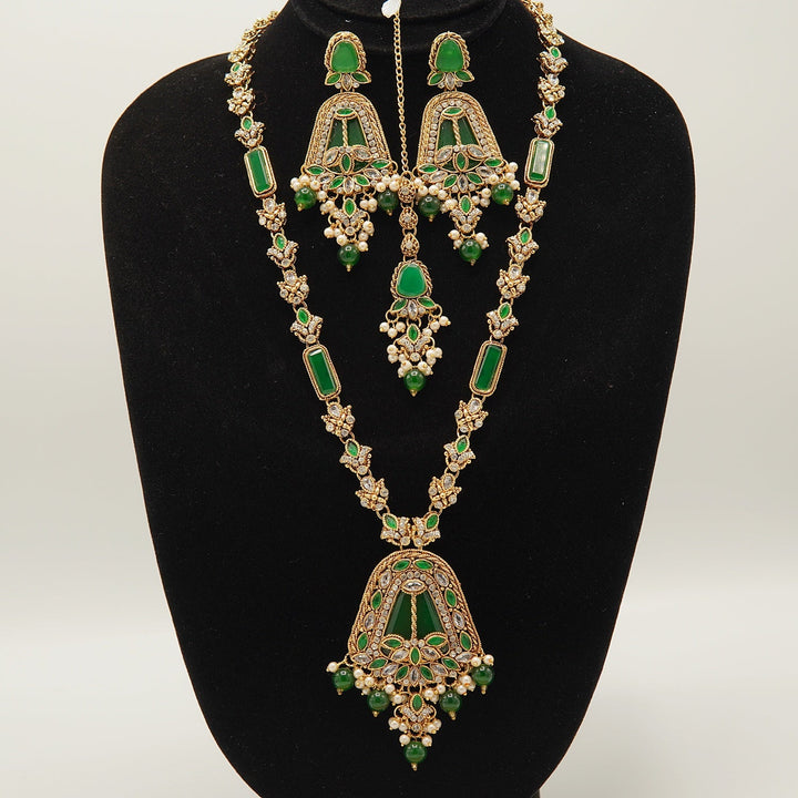 Polkis And Zircones Mala Set - tlmjewels