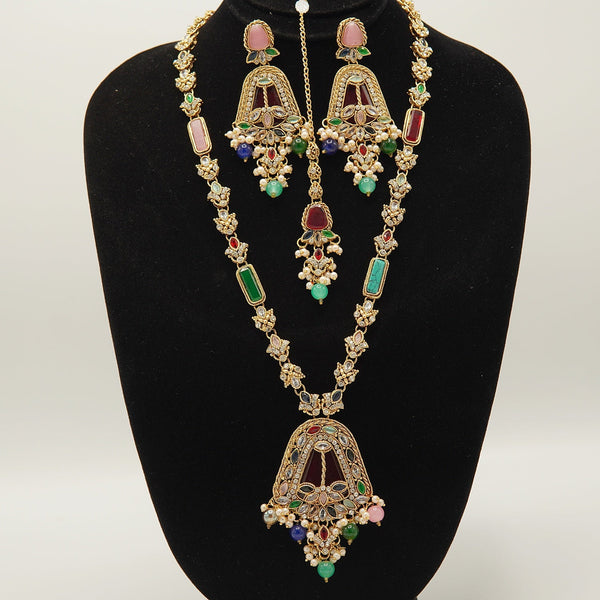 Polkis And Zircones Mala Set - tlmjewels