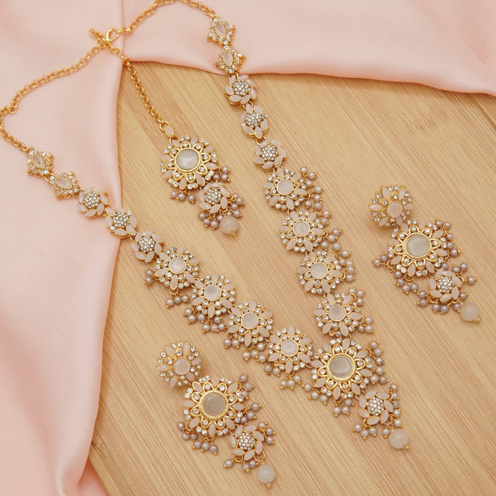 Polkis And Zircones Mini Mala Set - tlmjewels
