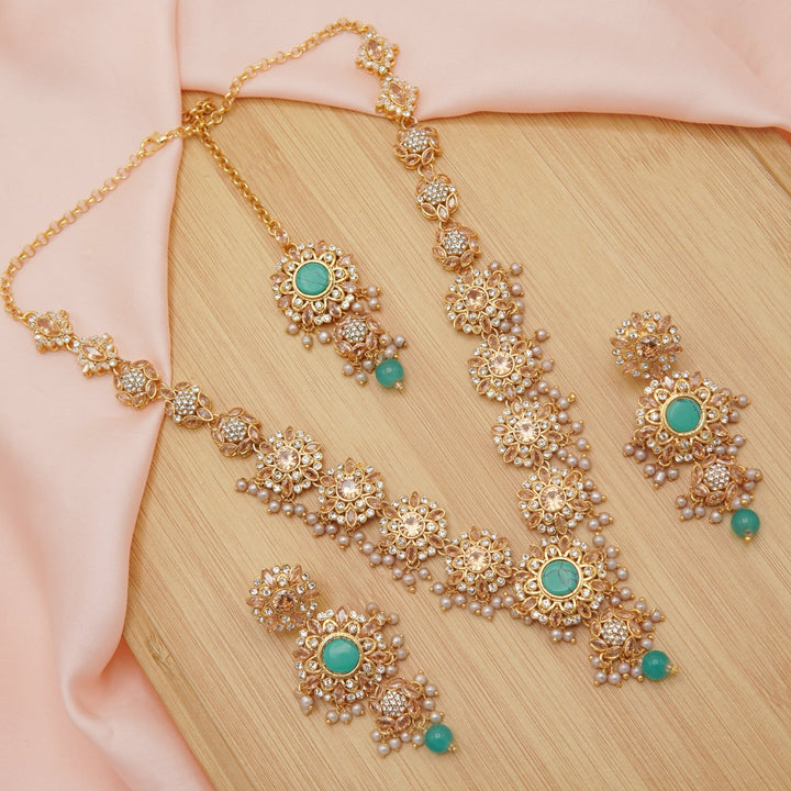 Polkis And Zircones Mini Mala Set - tlmjewels