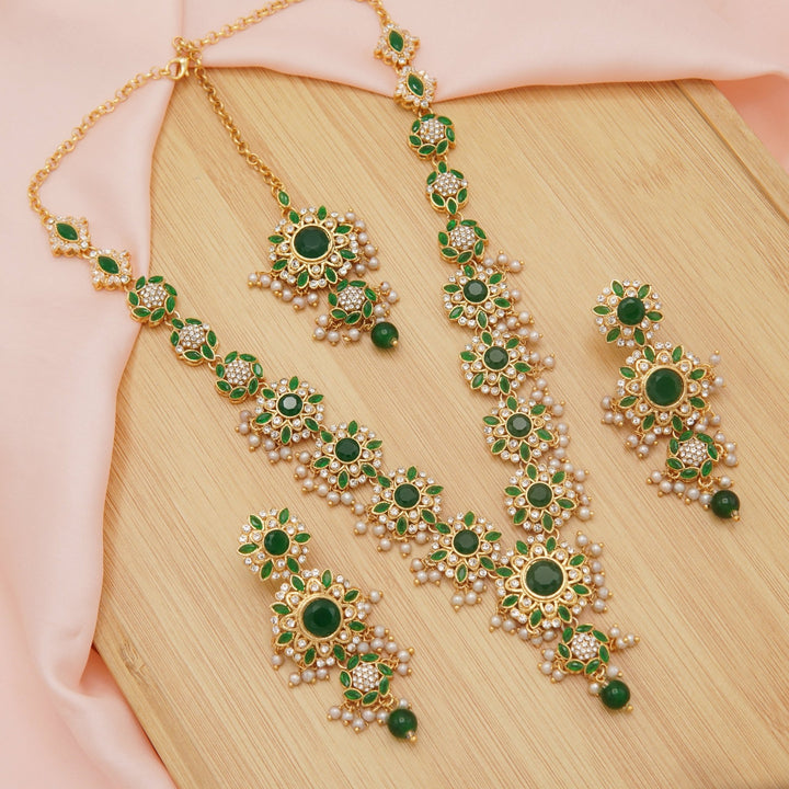 Polkis And Zircones Mini Mala Set - tlmjewels