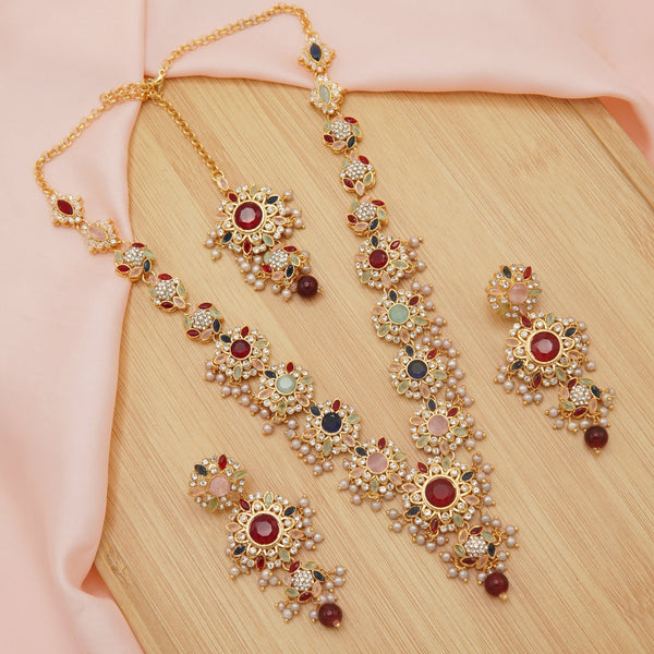 Polkis And Zircones Mini Mala Set - tlmjewels