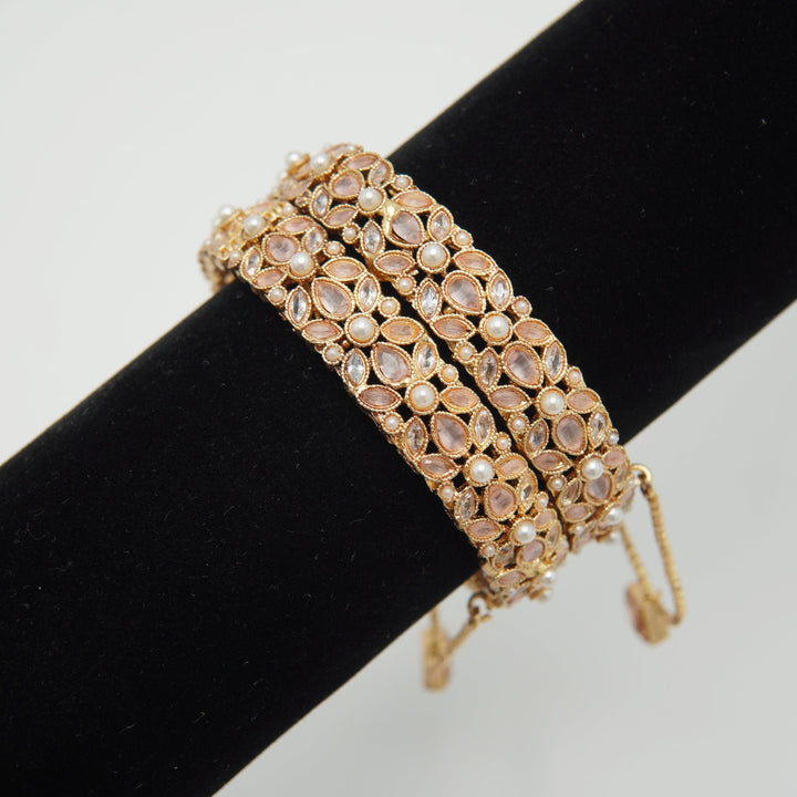 Polkis Bangles Pair - tlmjewels