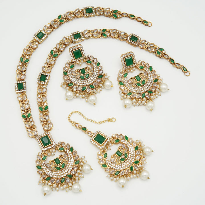Polkis Chaand Baali Mala Set - tlmjewels