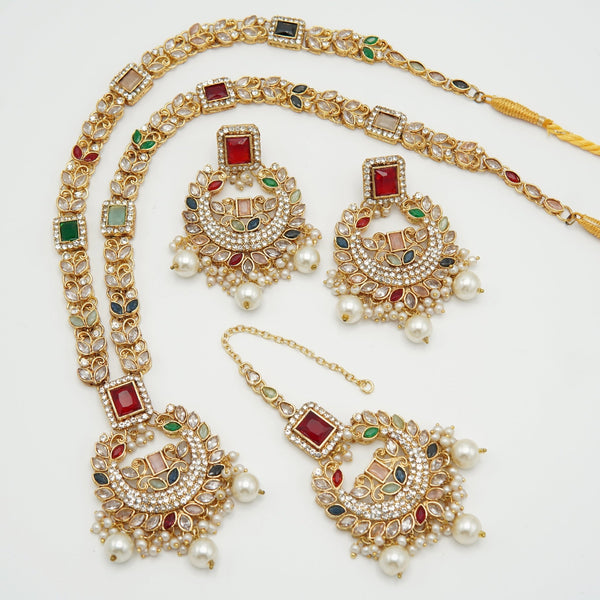 Polkis Chaand Baali Mala Set - tlmjewels