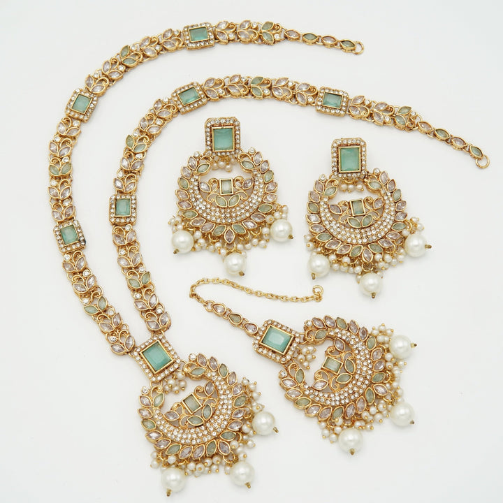 Polkis Chaand Baali Mala Set - tlmjewels