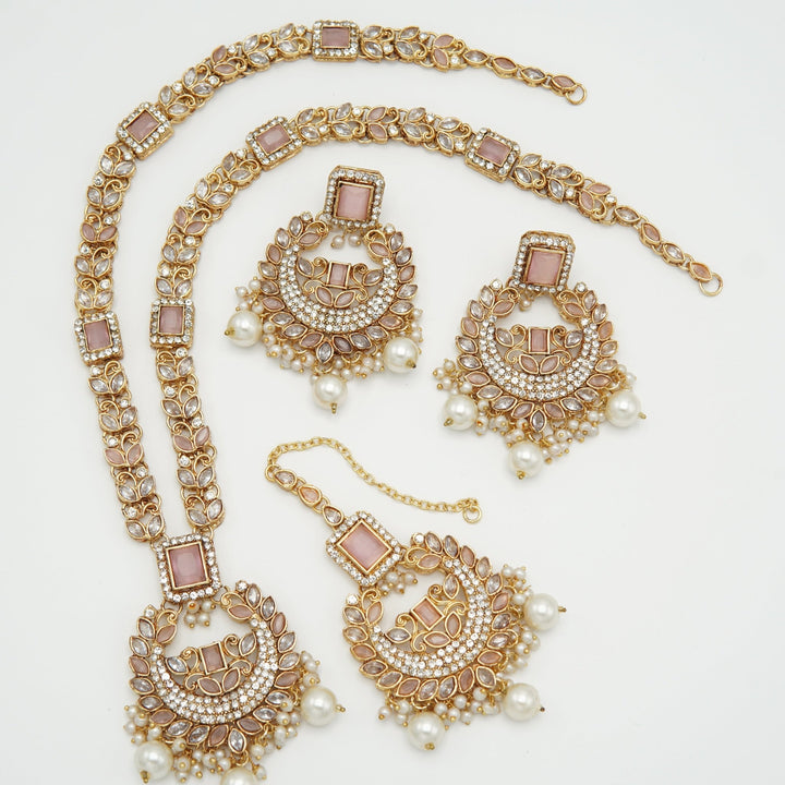 Polkis Chaand Baali Mala Set - tlmjewels