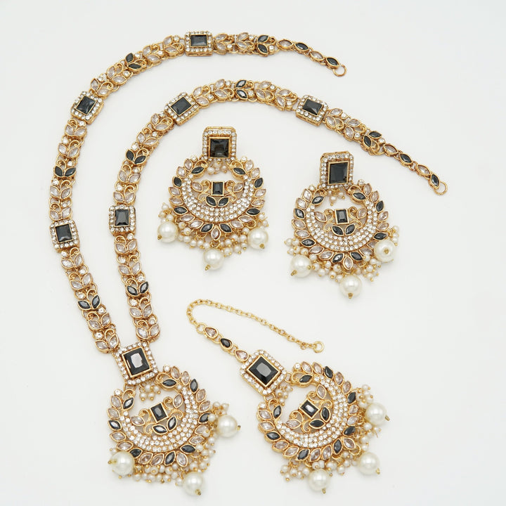 Polkis Chaand Baali Mala Set - tlmjewels