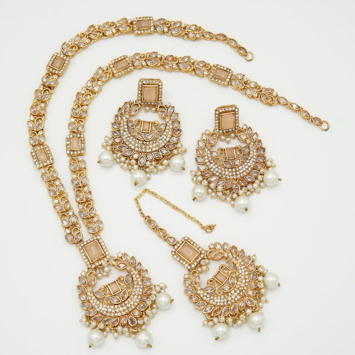 Polkis Chaand Baali Mala Set - tlmjewels