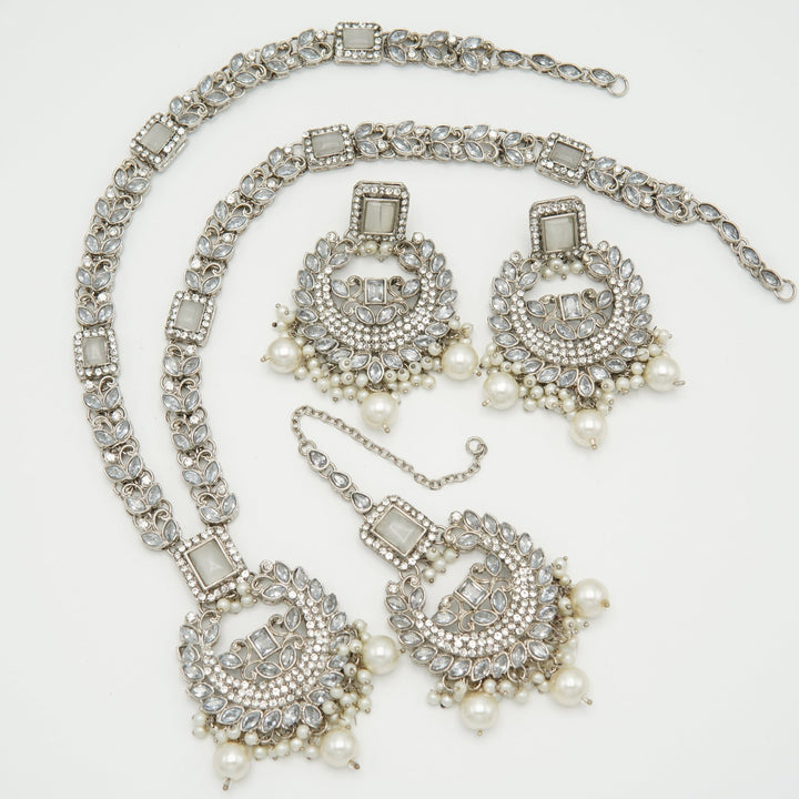 Polkis Chaand Baali Mala Set - tlmjewels