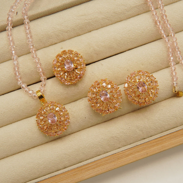 Polkis Gold Plated Combo Sets - tlmjewels