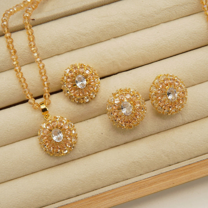 Polkis Gold Plated Combo Sets - tlmjewels
