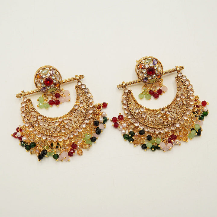 Polkis Madarasi Touch Baali Earrings - tlmjewels