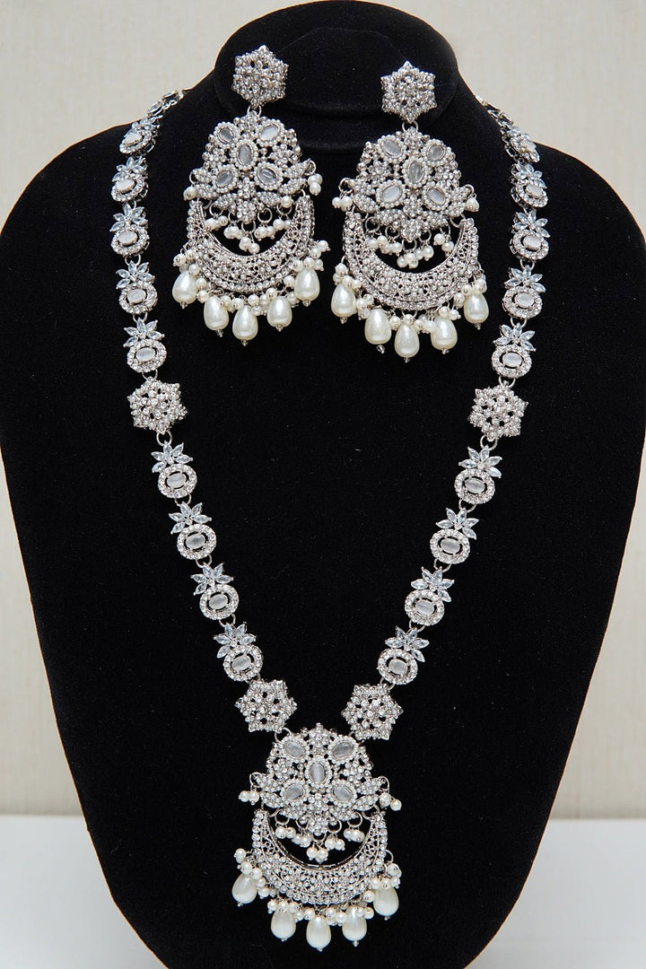 Polkis Pearl Work Mala Set - tlmjewels