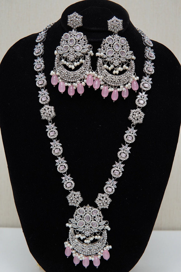Polkis Pearl Work Mala Set - tlmjewels