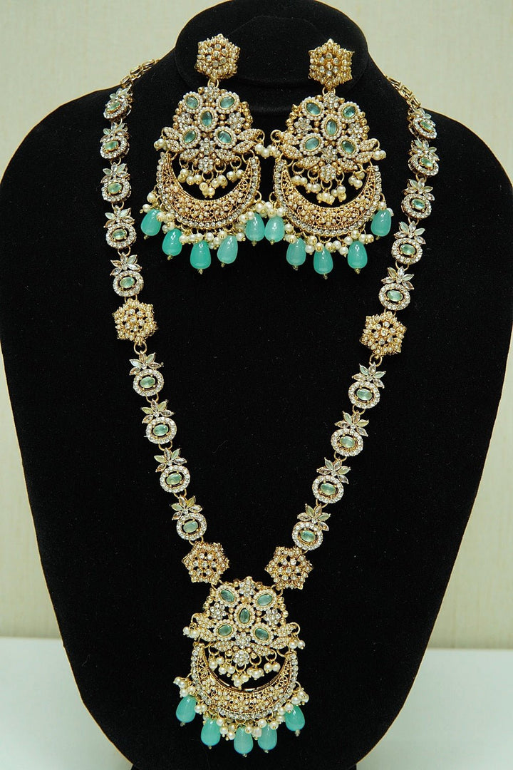 Polkis Pearl Work Mala Set - tlmjewels