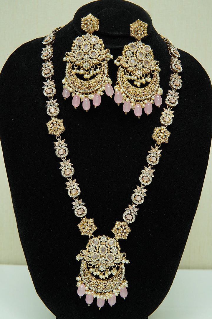 Polkis Pearl Work Mala Set - tlmjewels