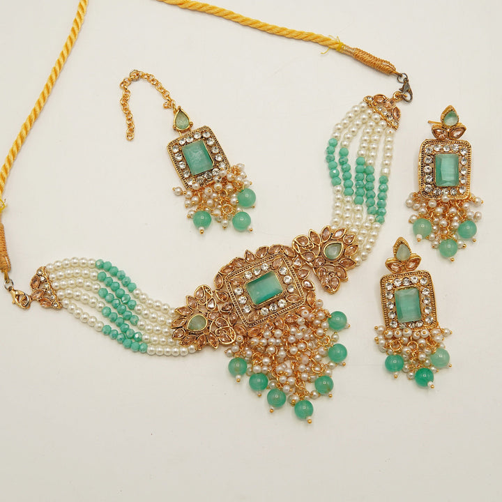 Polkis Traditional Style Choker Set - tlmjewels