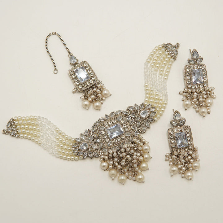 Polkis Traditional Style Choker Set - tlmjewels