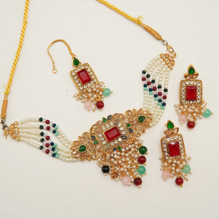 Polkis Traditional Style Choker Set - tlmjewels