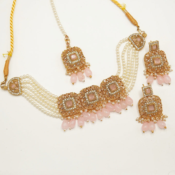 Reversed A.D Polkis Choker Set - tlmjewels