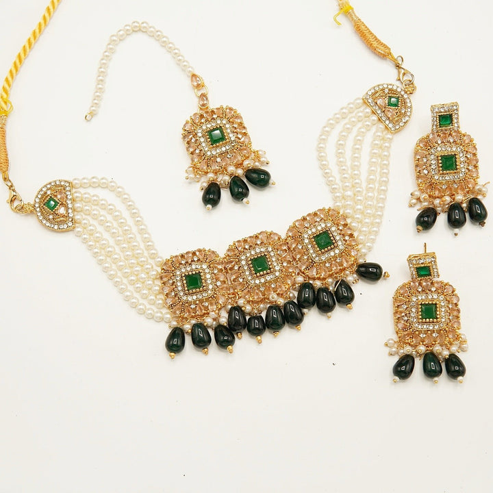 Reversed A.D Polkis Choker Set - tlmjewels