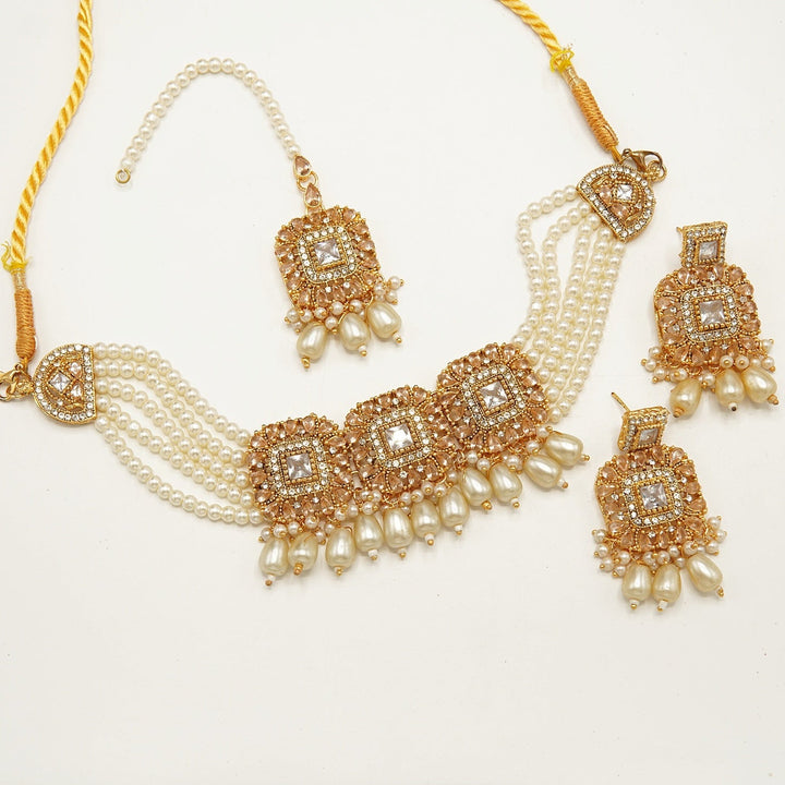 Reversed A.D Polkis Choker Set - tlmjewels