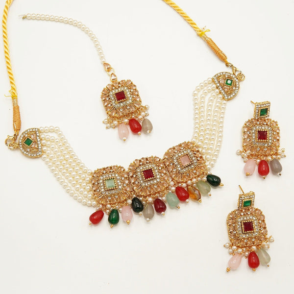 Reversed A.D Polkis Choker Set - tlmjewels