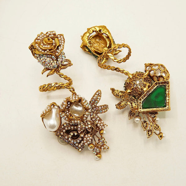 Rose Mother Of Pearl Designer Ring - tlmjewels Pakistan