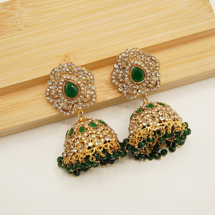 Tradional Light in Weight Jhumka Earring - tlmjewels
