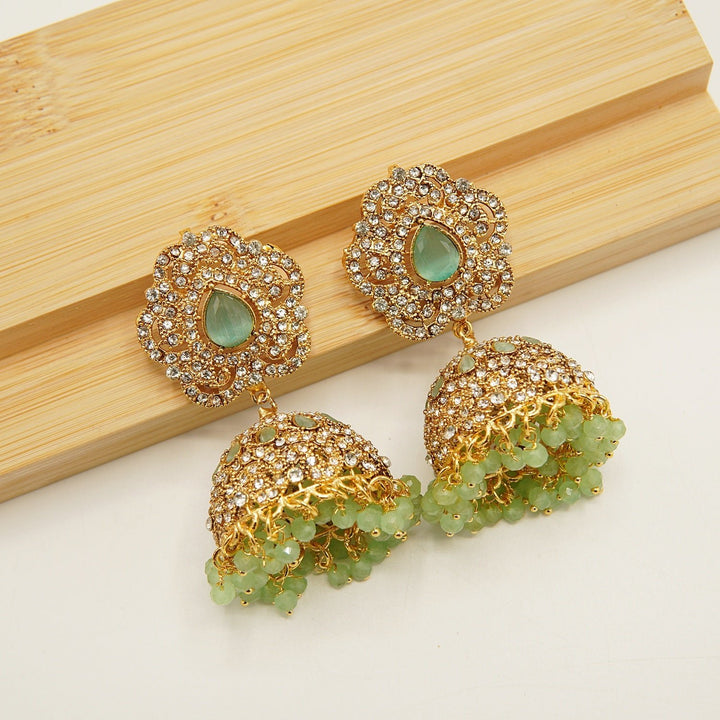 Tradional Light in Weight Jhumka Earring - tlmjewels