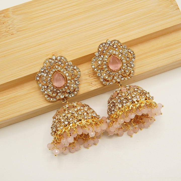 Tradional Light in Weight Jhumka Earring - tlmjewels