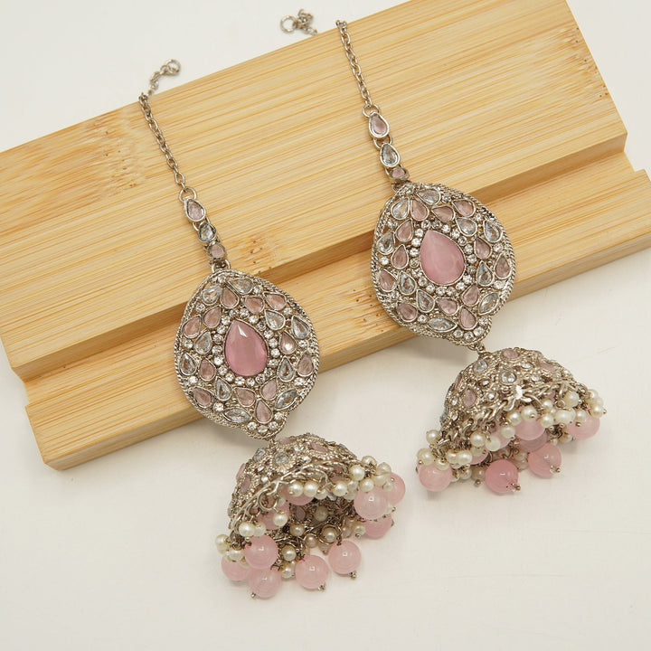 Traditional Jhumka Earring With Sahara - tlmjewels
