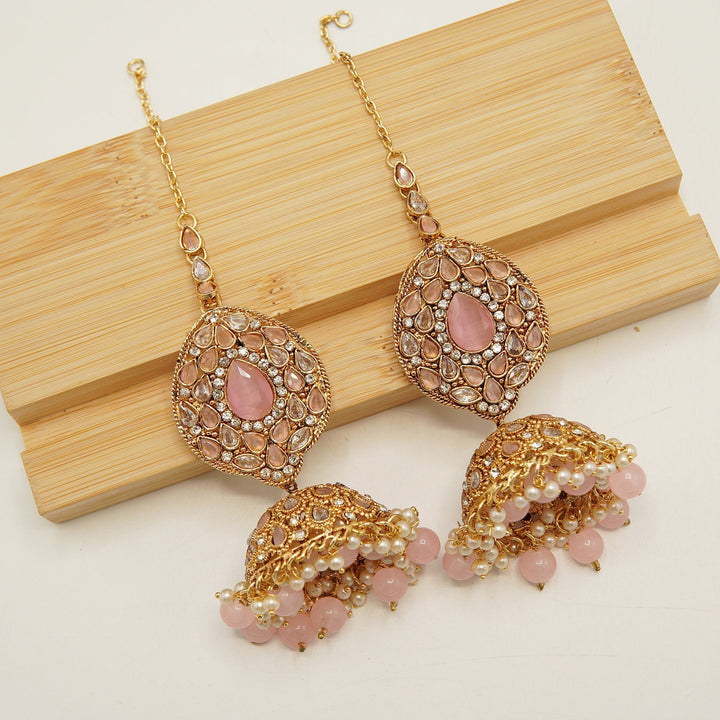 Traditional Jhumka Earring With Sahara - tlmjewels